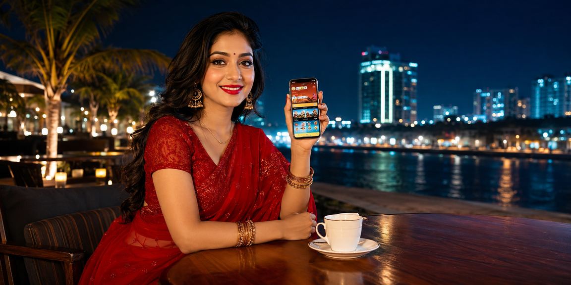 বগুড়ায় শাড়ি পরিহিত নারী মোবাইলে topx ক্যাসিনো প্রোমোশন দেখছেন