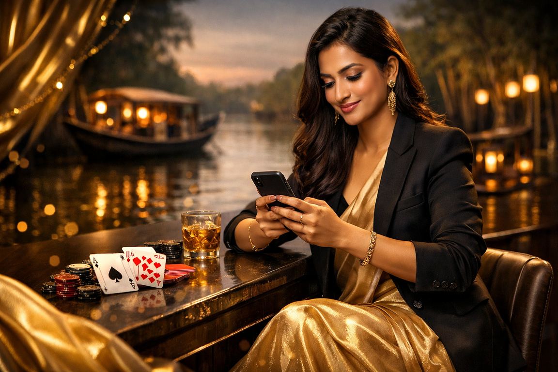 সুন্দরবন অঞ্চলে অনলাইন রামি গেম উপভোগ